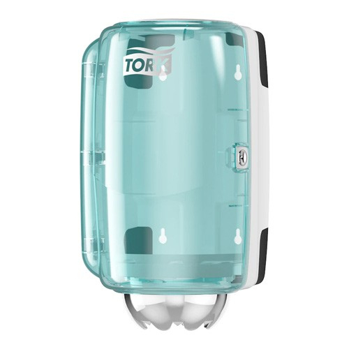 658008 Диспенсер Tork Performance для мини-рулонов, M1, бирюзовый