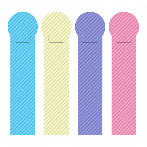 55217   4   ErichKrause Diagonal Pastel,  (12   )