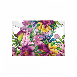55322 �����-������� �� ������ ����������� ErichKrause Tropical Flowers, A4 (� ������ �� 12 ��.)