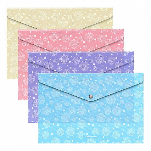 53292 -    ErichKrause Pastel Dots, A4,  (   12 .)
