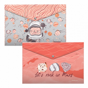 52903 ����� �� 4 �����-��������� ����������� ErichKrause Martian Girl, A4, �������