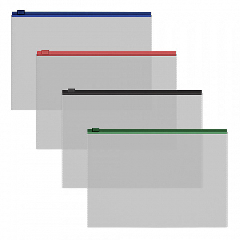 50327 Zip-  ErichKrause Fizzy Clear c  , B5, ,  (   12 .)