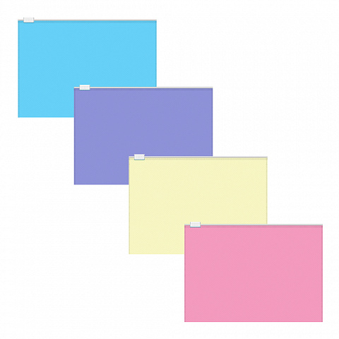 50340 Zip-  ErichKrause Diagonal Pastel, C6, ,  (   12 .)