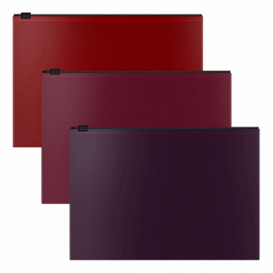 54994 ����� �� 3 zip-������� ����������� ErichKrause Matt Blackberry Marsala, �����, A4, ������������, �������