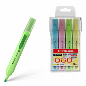 58360 ����������� ErichKrause Liquid Visioline V-14 Pastel, ���� ������: ������, �������, �������, ������� (� ������� �� 4 ��.)