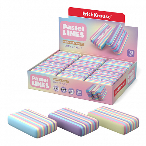 56339  ErichKrause Pastel Lines (  36 .)