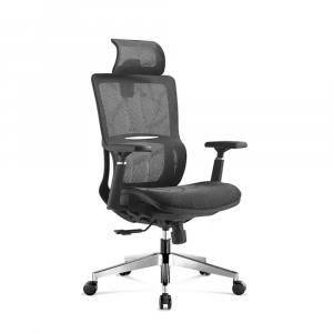 Кресло офисное SitUp STAR chrome, сетка Black/Black