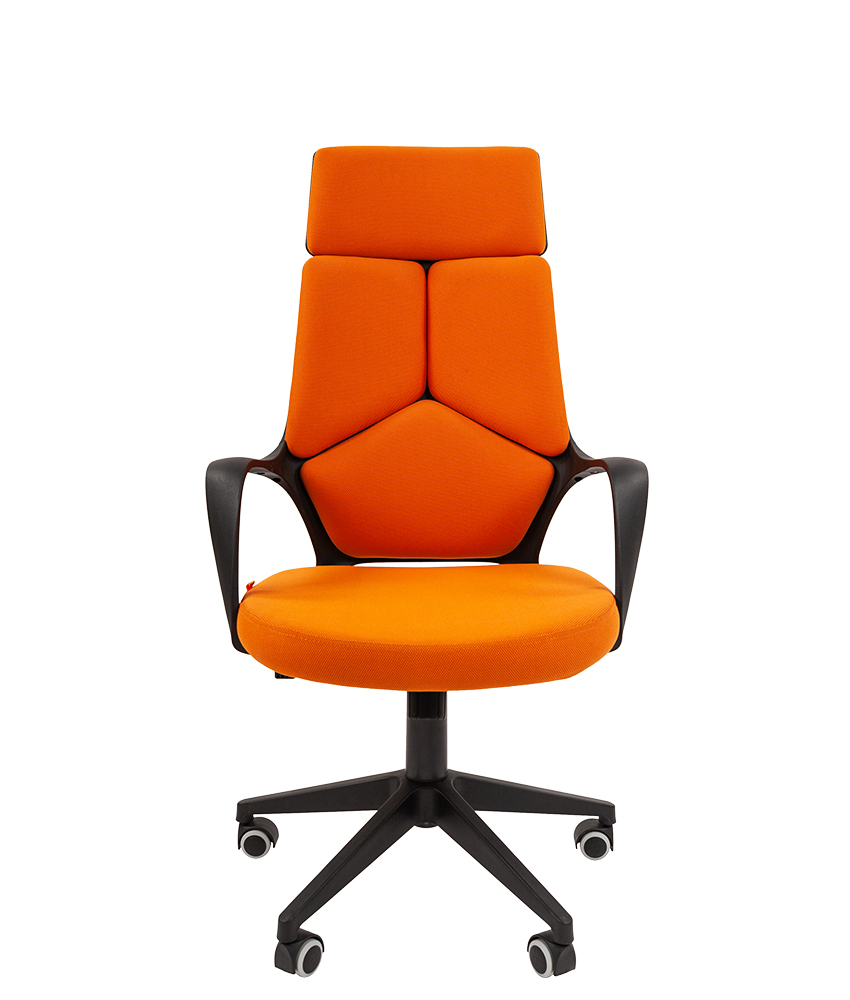 CHAIRMAN 525 Кресло руководителя, 26-24 (оранжевая ткань)