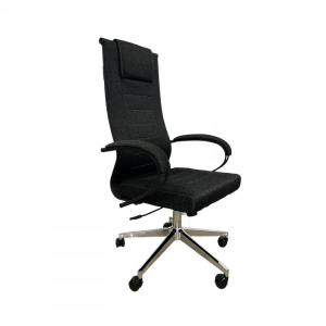 Кресло SitUp MICHAEL chrome, ткань Black/Black