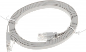2030870 ����-���� Buro Flat 10����/� UTP 4 ���� cat.5E Cu molded 2� ����� RJ-45 (m)-RJ-45 (m) (BU-5E-FLAT-2M-G)