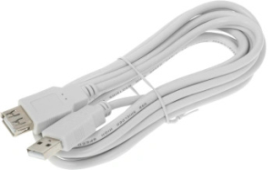 841880 ������-���������� Ningbo USB A(m) USB A(f) 3� (USB2.0-AM-AF-3-BR) (�������)