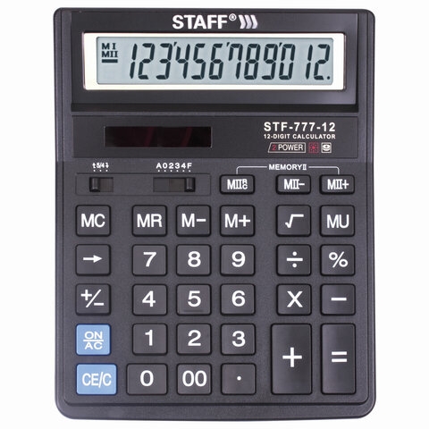 250458   STAFF STF-777, 12 ,  , 210x165 , 