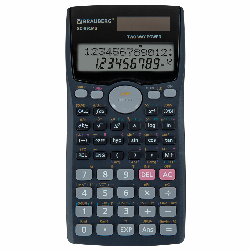 271724 ����������� ���������� BRAUBERG SC-991MS (157�82 ��), 401 �������, 10+2 ��������, ������� �������