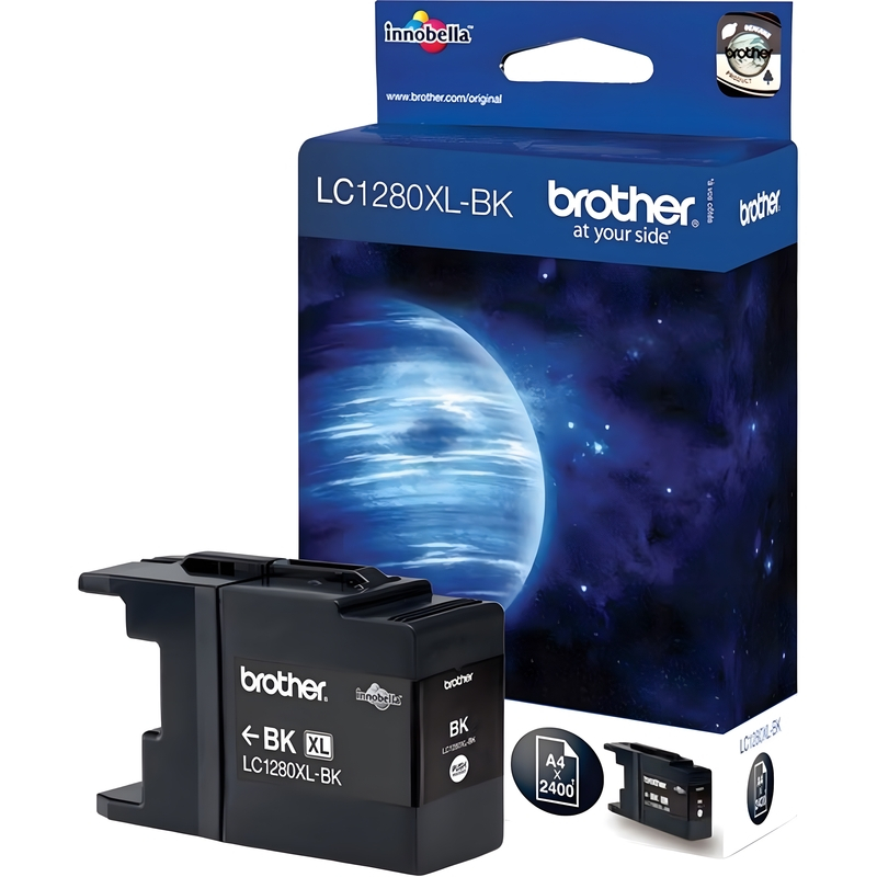 215802 Картридж струйный Brother LC1280XLBK черный оригинальный повышенной емкости