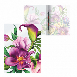 49368 �����-�������������� ����������� � ��������� ���������� ErichKrause Tropical Flowers, A4 (� ������ �� 4 ��.)