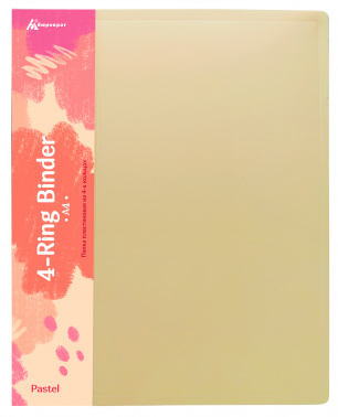 1604570 ����� �������� �� 4-� ������� �������� Pastel PAST0740/4RYEL A4 ������� 0.7�� ���.40�� ����.���� � ���. ����� ������