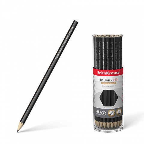 45478    ErichKrause Jet Black 100 HB (   42 .)