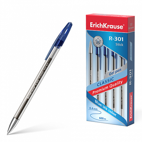 53346   ErichKrause R-301 Classic Gel Stick 0.5,    (   12 )