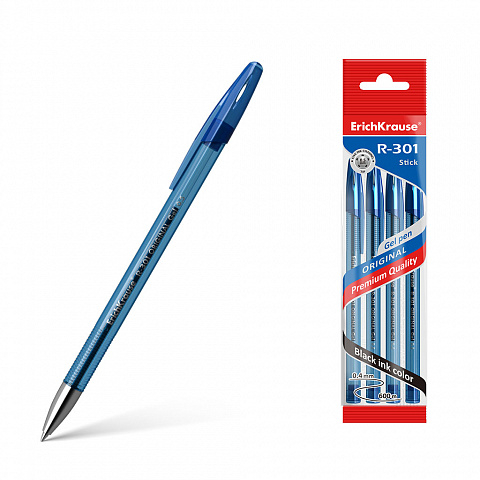 46789   ErichKrause R-301 Original Gel Stick 0.5,    (   4 .)