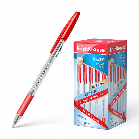 43188   ErichKrause R-301 Classic Stick&Grip 1.0,    (   50 .)