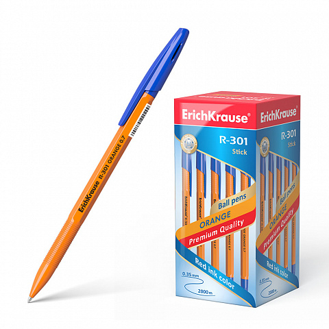 43194   ErichKrause R-301 Orange Stick 0.7,    (   50 .)