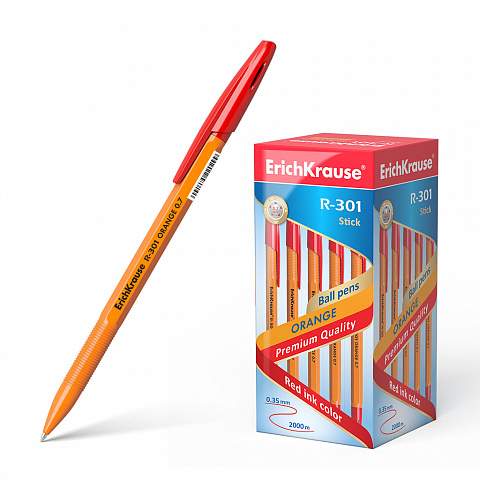 43196   ErichKrause R-301 Orange Stick 0.7,    (   50 .)