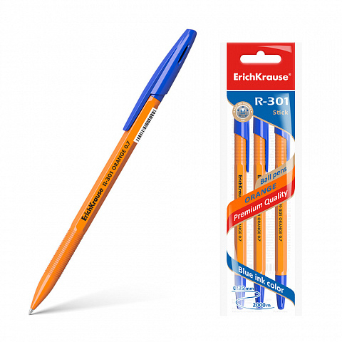 42743   ErichKrause R-301 Orange Stick 0.7,    (   3 .)