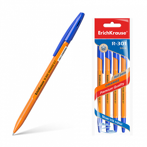 22189   ErichKrause R-301 Orange Stick 0.7,    (   4 .)