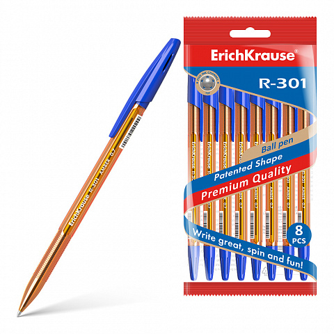 56611   ErichKrause R-301 Amber Stick 0.7,    (   8 .)