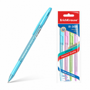 42750 ����� ��������� ErichKrause R-301 Spring Stick&Grip 0.7, ���� ������ ����� (� ������ �� 4 ��.)
