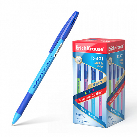 42751   ErichKrause R-301 Neon Stick&Grip 0.7,    (  50 .)