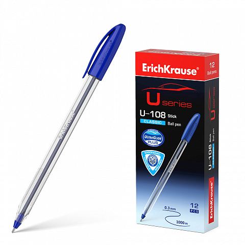 53709   ErichKrause U-108 Classic Stick 1.0, Ultra Glide Technology,    (   12 .)