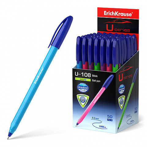 58092   ErichKrause U-108 Neon Stick 1.0, Ultra Glide Technology,    (   50 .)