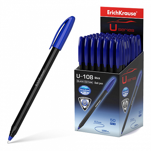 46777   ErichKrause U-108 Black Edition Stick 1.0, Ultra Glide Technology,    (   50 .)