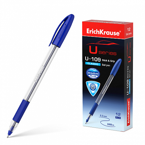 53742   ErichKrause U-109 Classic Stick&Grip 1.0, Ultra Glide Technology,    (   12 .)