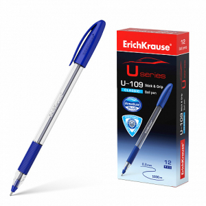 53742 ����� ��������� ErichKrause U-109 Classic Stick&Grip 1.0, Ultra Glide Technology, ���� ������ ����� (� ������� �� 12 ��.)