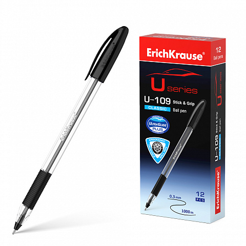 53743   ErichKrause U-109 Classic Stick&Grip 1.0, Ultra Glide Technology,    (   12 .)