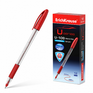 53744 ����� ��������� ErichKrause U-109 Classic Stick&Grip 1.0, Ultra Glide Technology, ���� ������ ������� (� ������� �� 12 ��.)