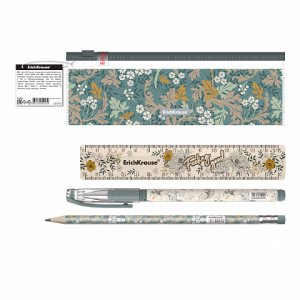 55253 ����� � zip-������ ErichKrause Natural Life (� ������ �� 12 ��.)