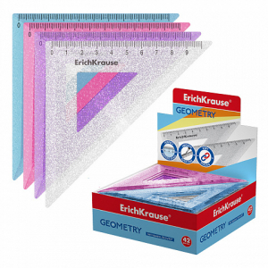 55527 �������� ����������� ErichKrause Glitter, 45�/9��, ������� �� 4 ������, � �������-�������