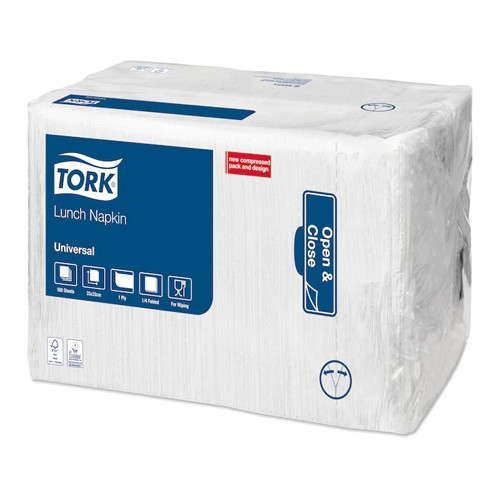 509300 Салфетки Tork сервировочные 33x33 см, 8 пачек по 500 листов