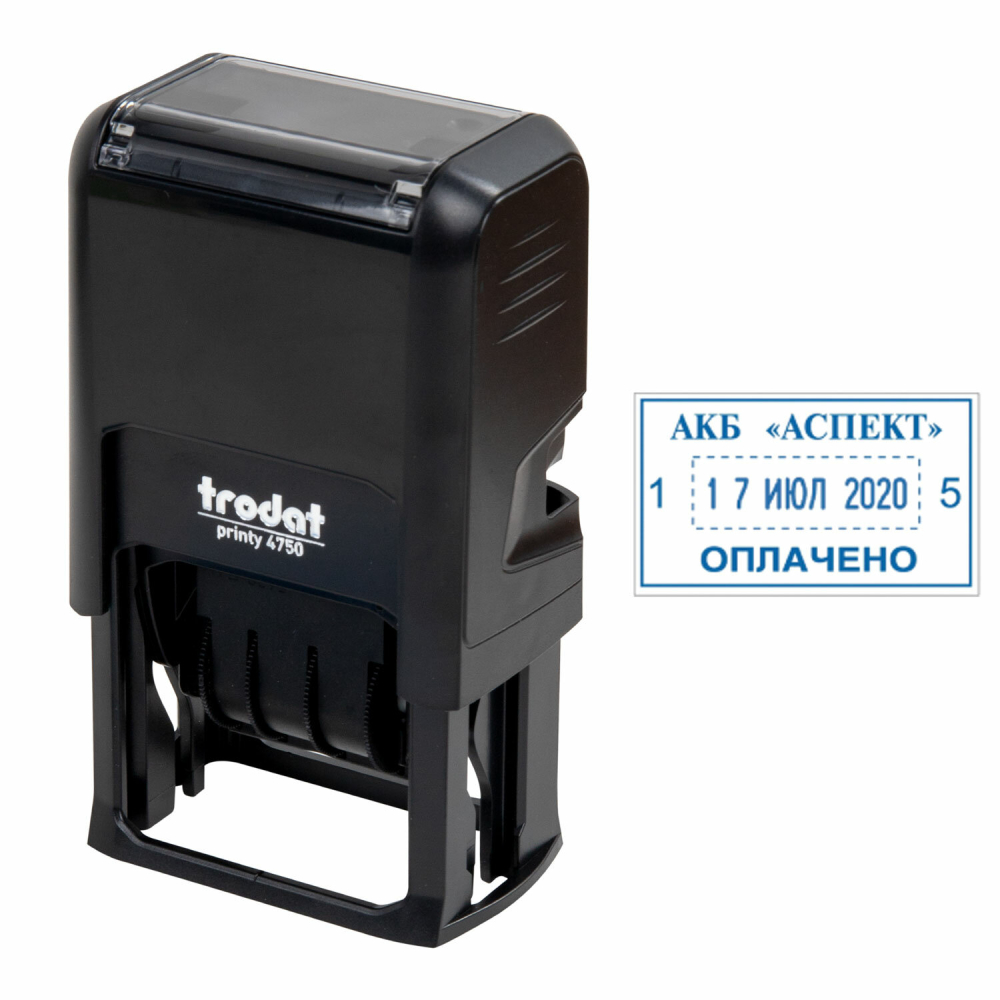 238360 ����� �� ��������� �����, ������ 41�24 ��, �����, TRODAT 4750 PRINTY 4.0, ������ ������, 141304