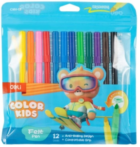 2058275 ���������� Deli EC161-12 Color Kids ������� ���������� ������� ���������� ������������� 12 ������ ����� � ������������