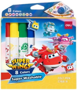 2073770 ���������� Deli EC168-8 Super Wings ���������� ������� ����������, 8 ������ (8 ��)