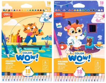 2073496 ��������� ������� Deli EC138-18 Colorwow 3�� ����������� 18 ������ ��������� ������� (18 ��) 