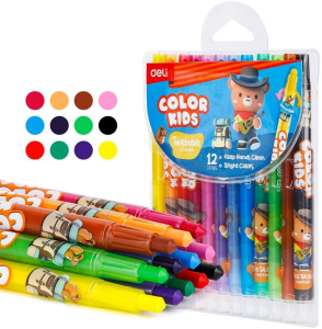 1997078 �������� ����� Deli EC223-12 Color Kids �����. � ���������� ���������� 12��. (12��) ��.165�� �.10�� �����.�������.