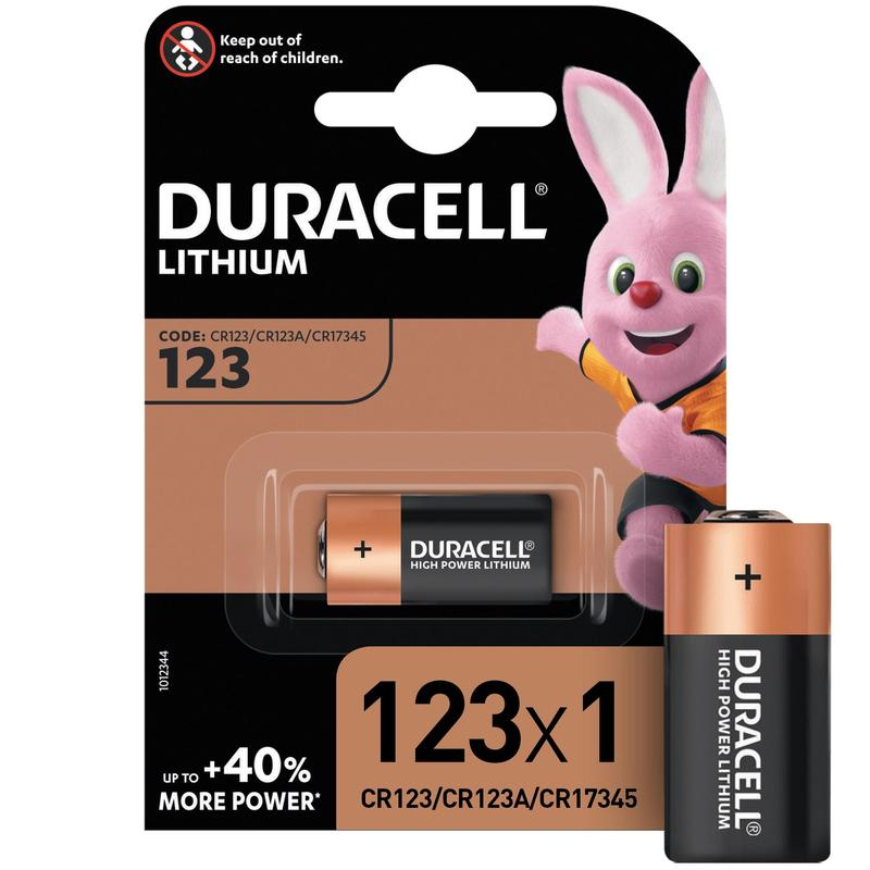 376875 Duracell  16340 (Tenergy 30200, R123, CR123), Li () , 3V
