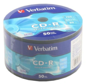 393903 ���� CD-R Verbatim 700Mb 52x bulk (50��) (43787)