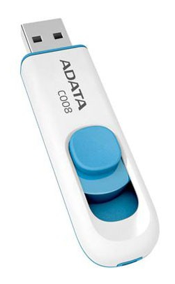 588374 ���� ���� A-Data 16GB Classic C008 AC008-16G-RWE USB2.0 �����/�����
