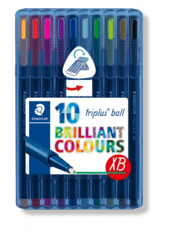 437XBSB10   Staedtler Triplus Ball, XB 0.7 , 10 